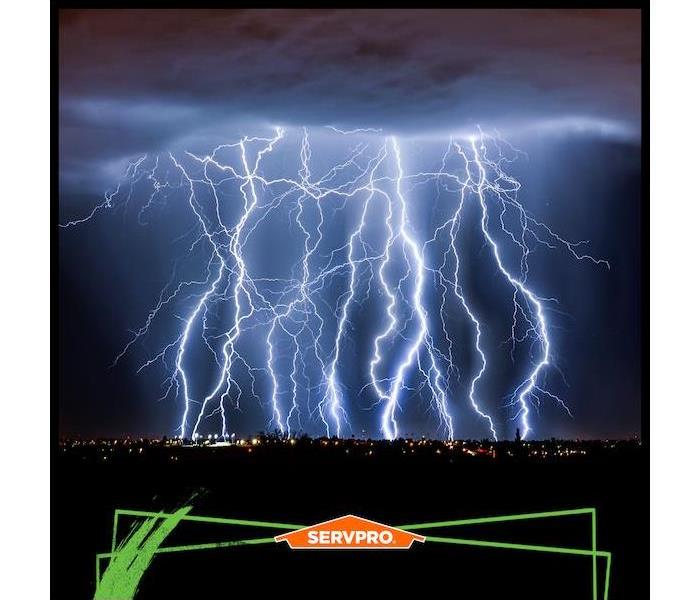 Lightning strike/ Storm With logo